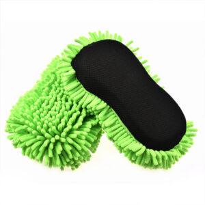 2 in 1 Microfiber Chenille Car Wash Sponge