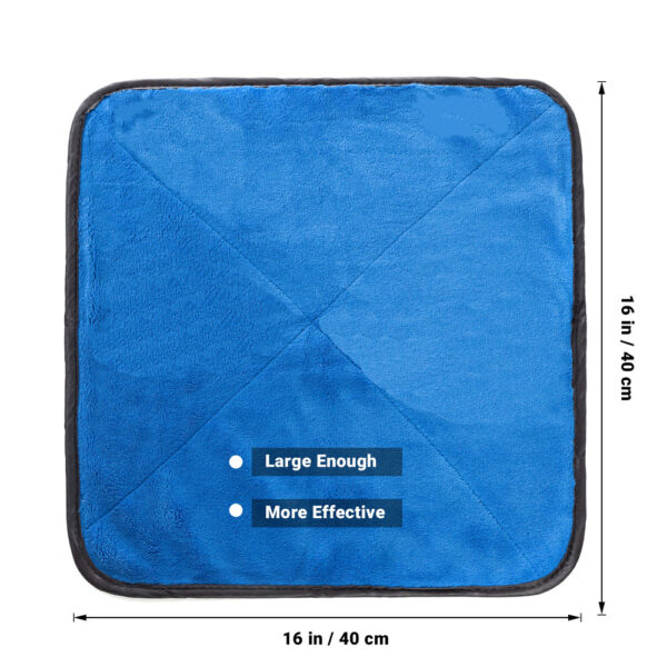 CWP 009 The CARCATICZ Double sided Microfiber Car Polishing Cloths 3
