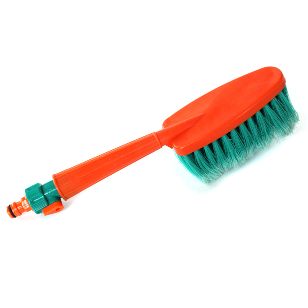 Car Wash Brush with Hose Attachment