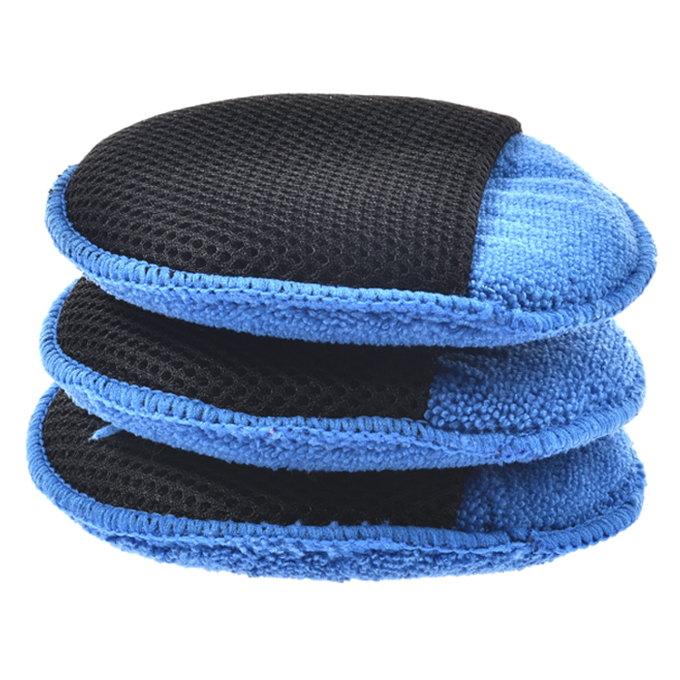 Microfiber Car Waxing Pads Applicator 3 pack
